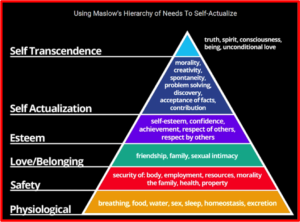 Maslow's Triangle of Needs