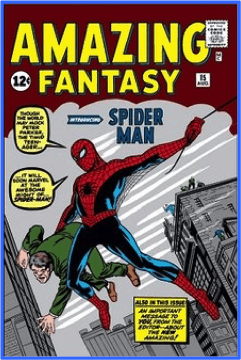Cover for Amazing Fantasy #15 (Spider-Man)
